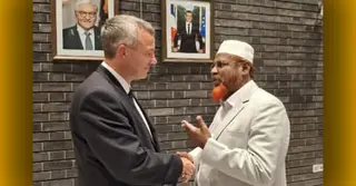 জার্মানির সংসদীয় মন্ত্রণালয়ের সেক্রেটারির সঙ্গে গোলাম পরওয়ারের সৌজন্য সাক্ষাৎ